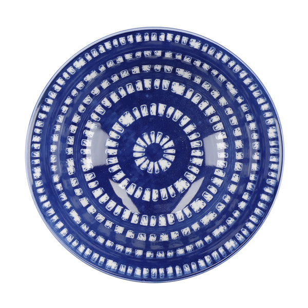 KitchenCraft Set of 4 Ceramic Cereal Bowls - 'Blues' Design image 11