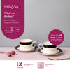Mikasa Luxe Deco China Tea Cups and Saucers, Set of 2, 200ml image 9