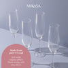 Mikasa Treviso Crystal Champagne Flute Glasses, Set of 4, 190ml image 9