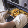 MasterClass Deluxe Professional Double Oven Glove - Cream