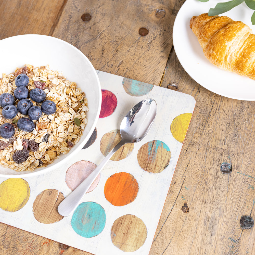 Creative Tops Retro Spot Pack Of 6 Premium Placemats