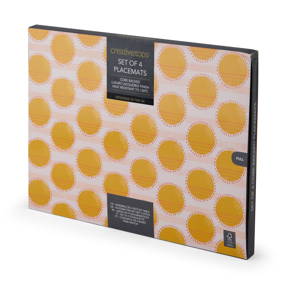 Creative Tops 'Spots' Set of 4 Standard Placemats