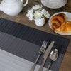 KitchenCraft Woven Grey Stripes Placemat image 8
