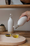 KitchenCraft Idilica Oil and Vinegar Bottles, Set of 2, Cream, 450ml image 5