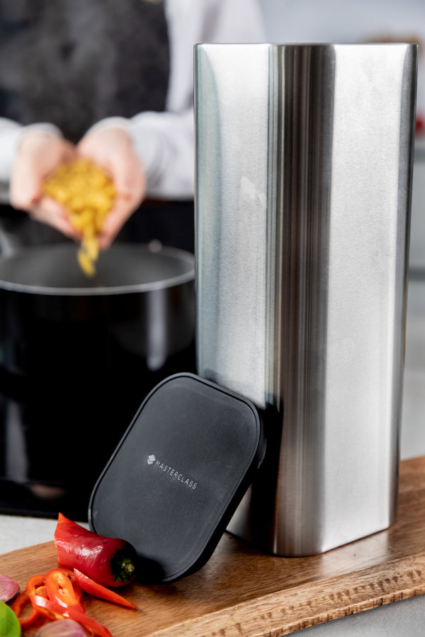 MasterClass Stainless Steel Pasta Container with Antimicrobial Lid image 5