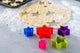 Colourworks Set of 5 Star Shaped Cookie Cutters