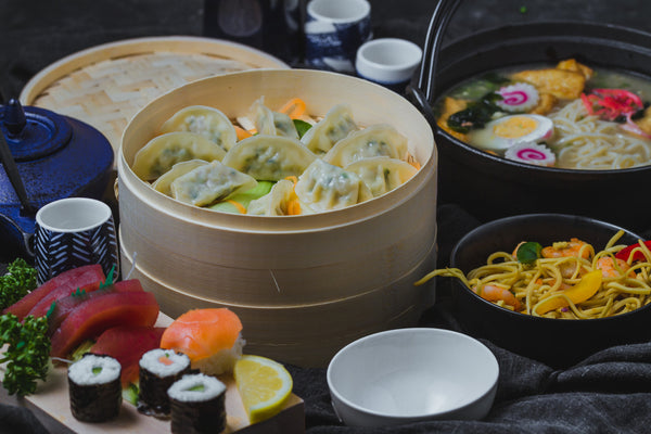 KitchenCraft World of Flavours Oriental Medium Two Tier Bamboo Steamer and Lid image 5