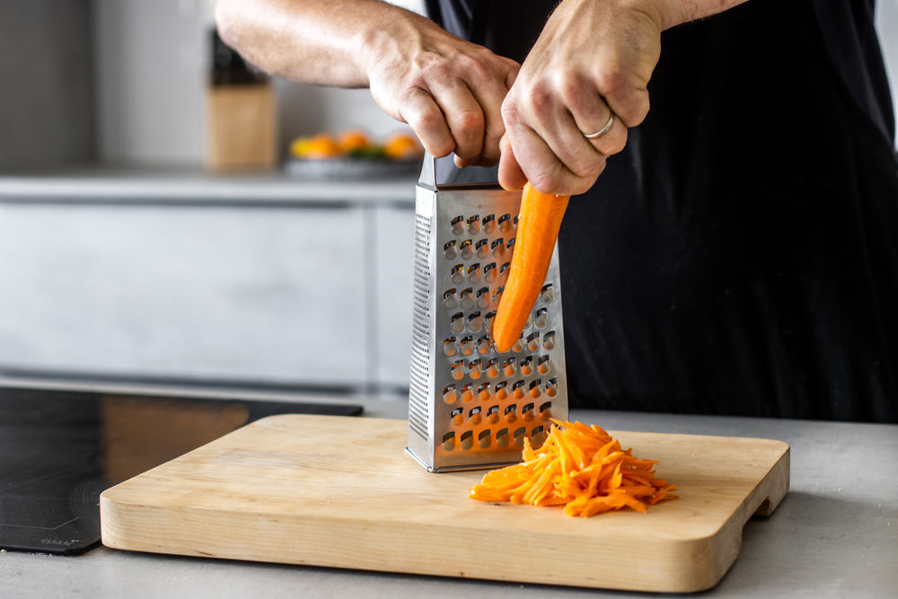 MasterClass Etched Stainless Steel Four Sided Box Grater