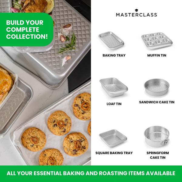 MasterClass Recycled Aluminium Loose Base Sandwich Pan, 20cm image 12