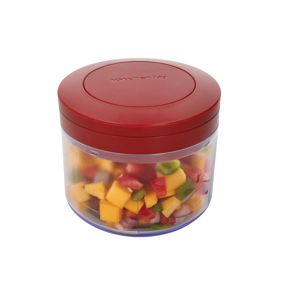 KitchenAid Manual Food Chopper, Empire Red