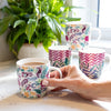 KitchenCraft Exotic Floral Mugs - Set of 4 image 14