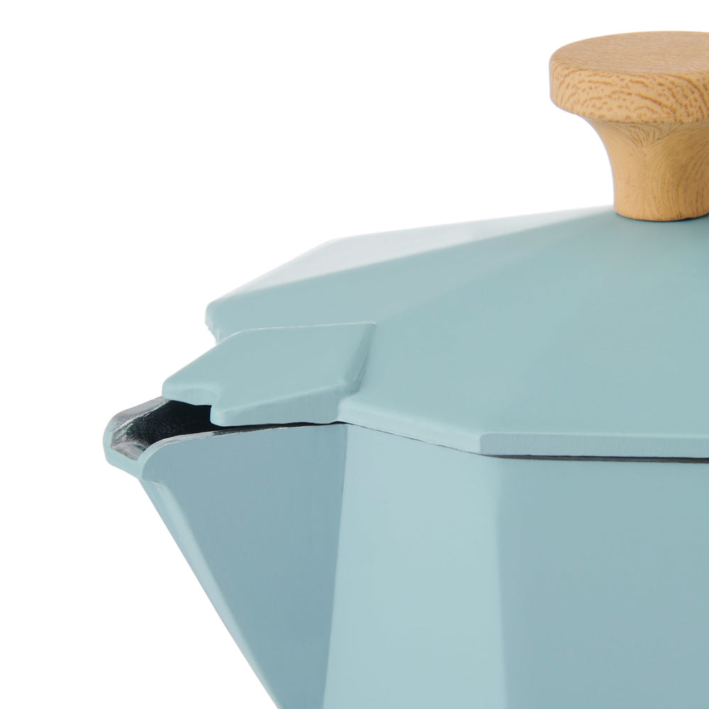 La Cafetière Espresso Pot 6 Cup, Sky Blue