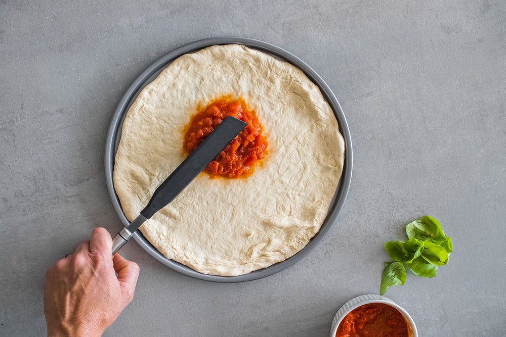 KitchenCraft Oval Handled Stainless Steel Non-Stick Spatula