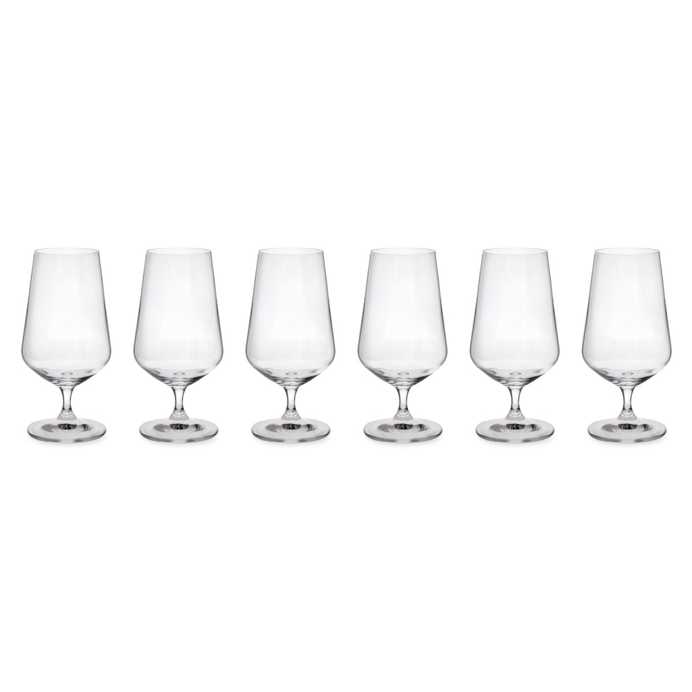 Mikasa Hospitality Vine Beer Glasses, 380 ml, Set of 6 image 1