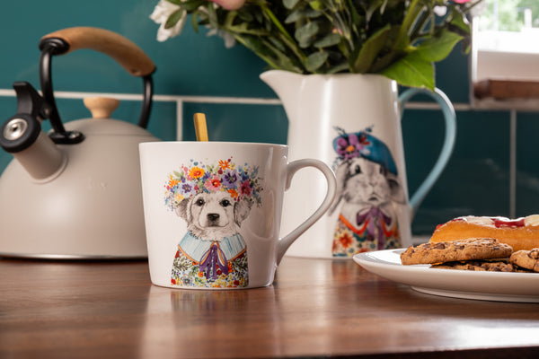 Mikasa Tipperleyhill Puppy Fine China Mug,13 x 9 x 9CM, 380ML image 6