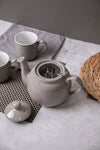 London Pottery Farmhouse 4 Cup Teapot Grey image 6