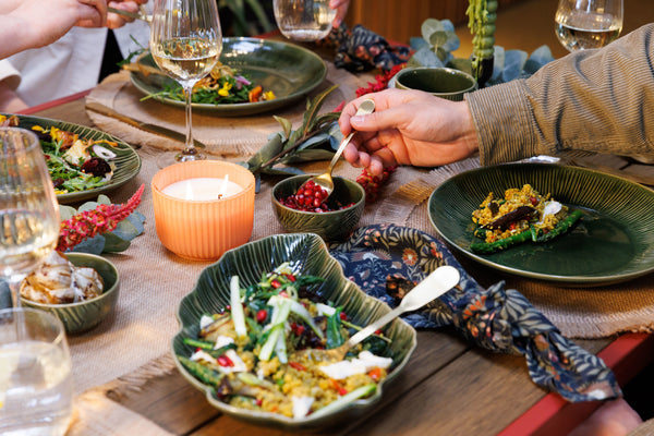 Mikasa Jardin Stoneware Dip Bowls, Set of 4, 10cm, Green image 5