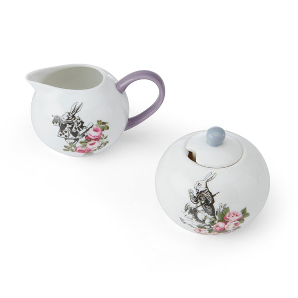 Mikasa and the V&A Alice In Wonderland Bone China Sugar Bowl And Creamer, 200ml image 3