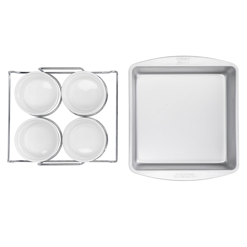 Chicago Metallic Six Piece Creme Brulee Set