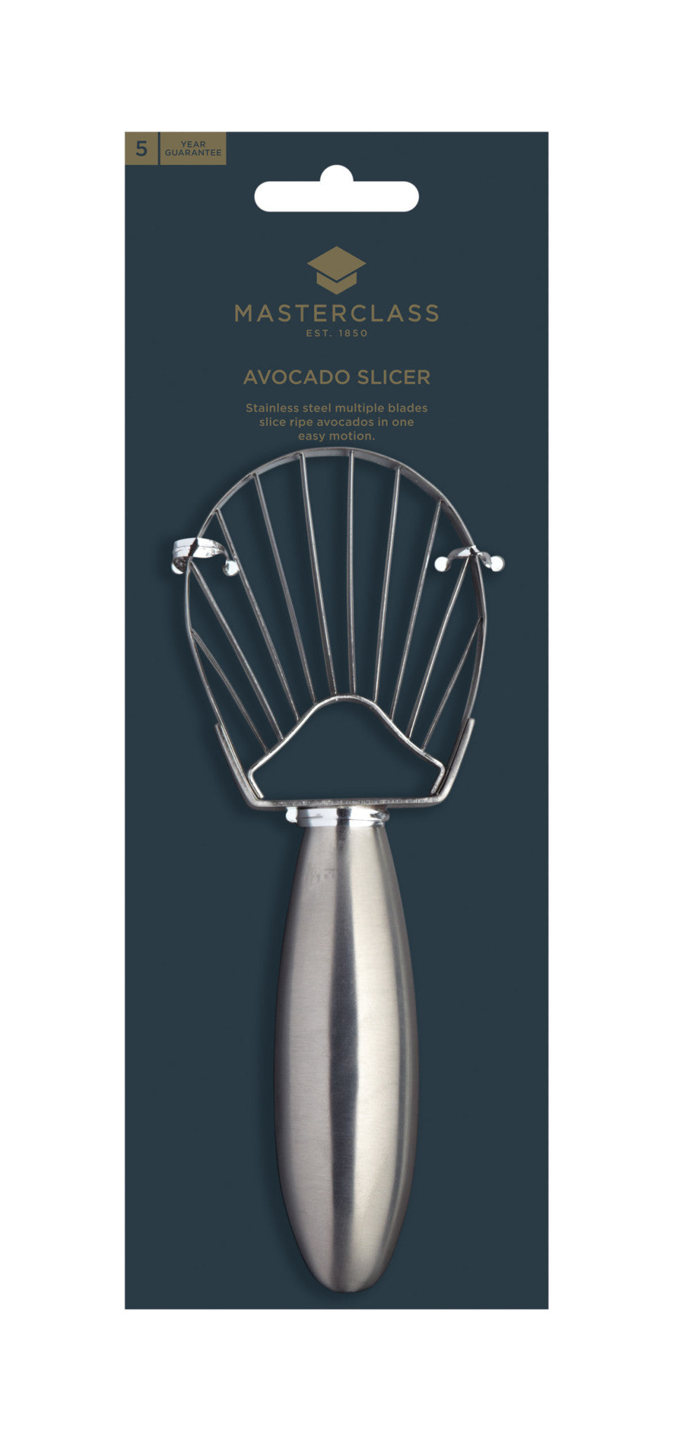 MasterClass Stainless Steel Avocado Slicer