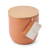 KitchenCraft Idilica Kitchen Canister with Beechwood Lid, 12 x 12cm, Terracotta image 4