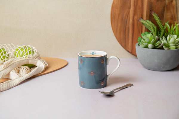 Mikasa Bee Straight-Sided Porcelain Mug, 280ml image 2