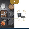 MasterClass Smart Space Stacking Seven Piece Non-Stick Roasting, Baking & Pastry Set image 10