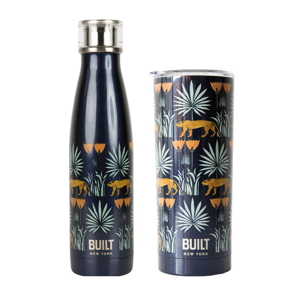 Built V&A 500ml Double Walled Stainless Steel Water Bottle Lioness