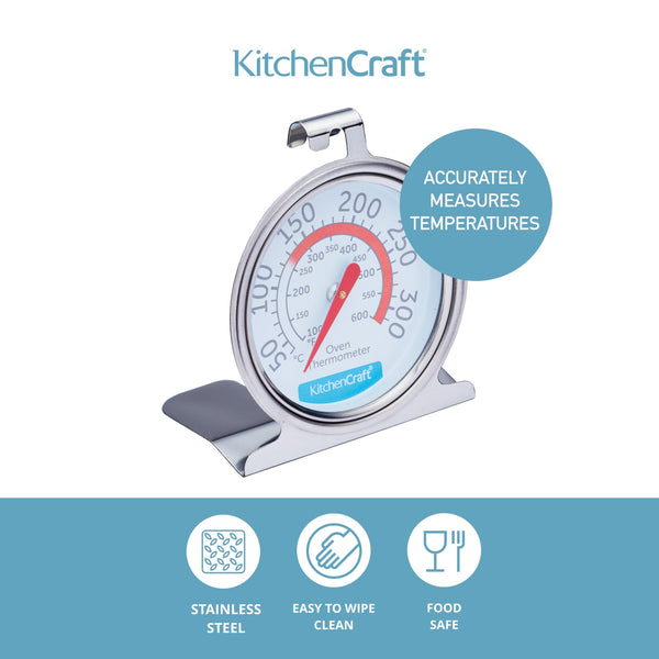KitchenCraft Stainless Steel Oven Thermometer image 5