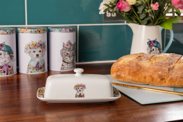 Mikasa Tipperleyhill Decorative Ceramic Butter Dish With Lid, 21 x 11 x 7CM image 5