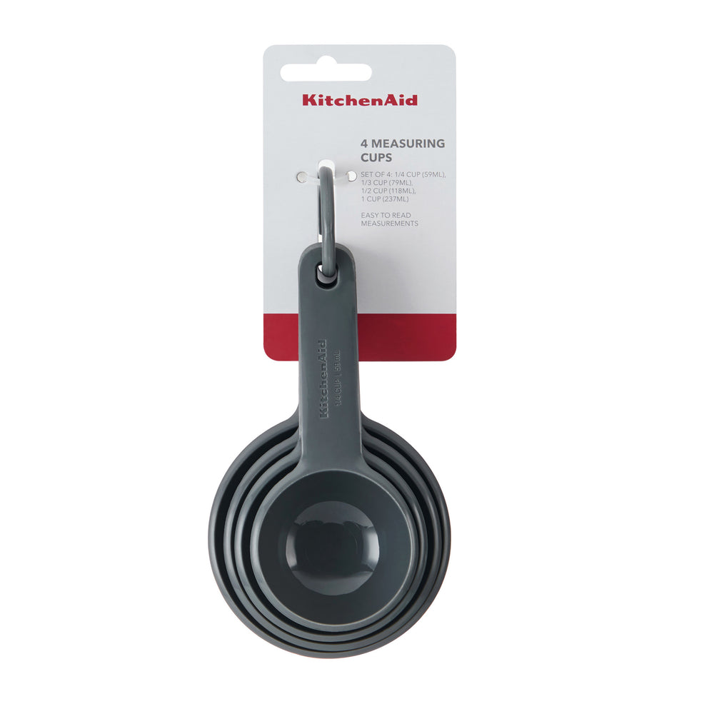 KitchenAid 4pc Measuring Cup Set - Charcoal Grey