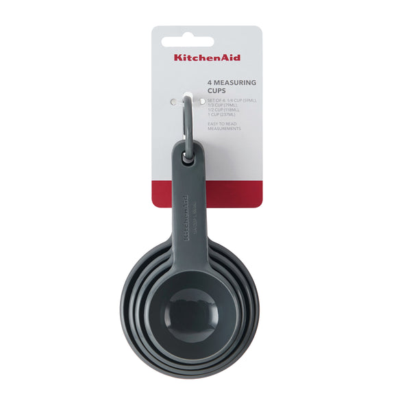 KitchenAid 4pc Measuring Cup Set - Charcoal Grey image 4