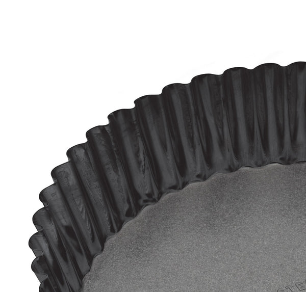 MasterClass Non-Stick Extra Deep Fluted Flan Tin, 25cm image 3