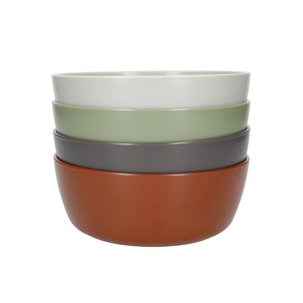 Mikasa 20pc Outdoor Dining Set with 4x Tumblers, 4x Bowls, 4x Shallow Bowls, 4x Dinner Plates and 4x Side Plates, Multicolour image 3