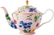 Maxwell & Williams Tea's & C's Contessa Set with 1 L Teapot and Four Coasters - Rose