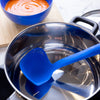 Colourworks Blue Silicone Ladle with Pouring Spout and Straining Holes image 2