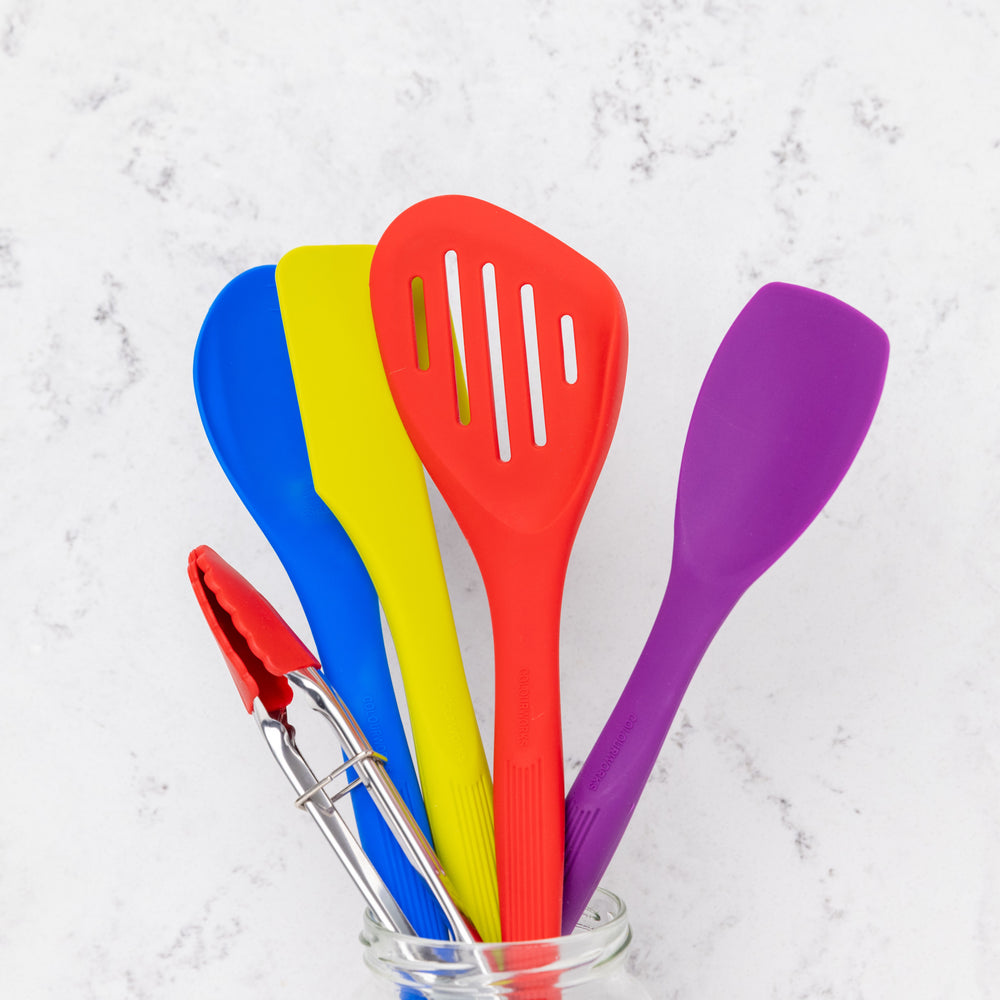 Colourworks 5-Piece Silicone Kitchen Utensils Set