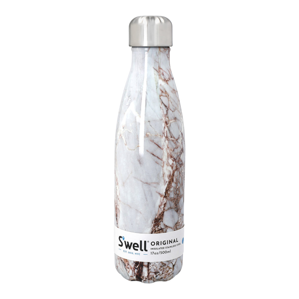 S'well Calacatta Gold Drinks Bottle, 500ml