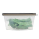 MasterClass 500ml Reusable Food Bag with Leakproof and Airtight Seal, BPA-Free Silicone