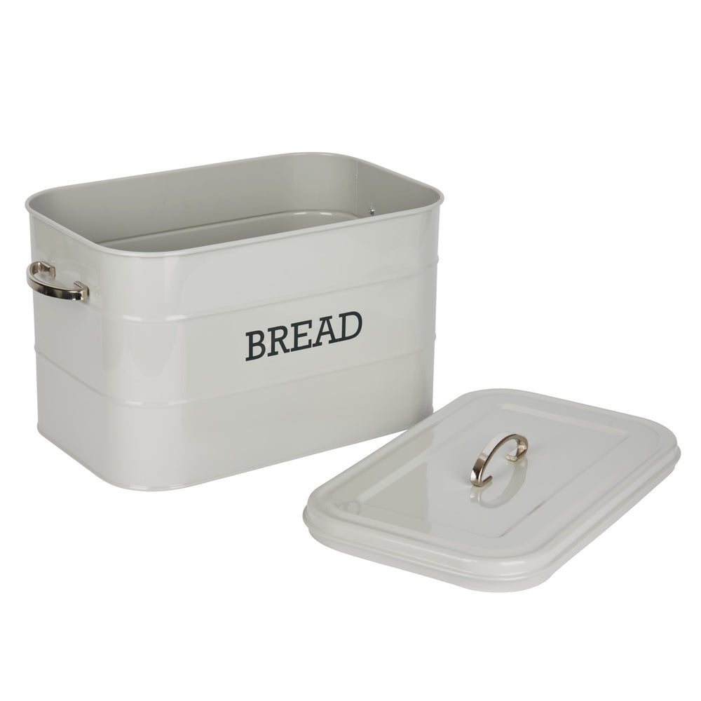Living Nostalgia French Grey Bread Bin CookServeEnjoy