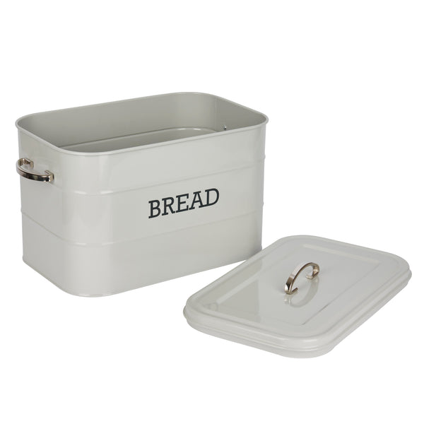 Living Nostalgia French Grey Bread Bin image 3