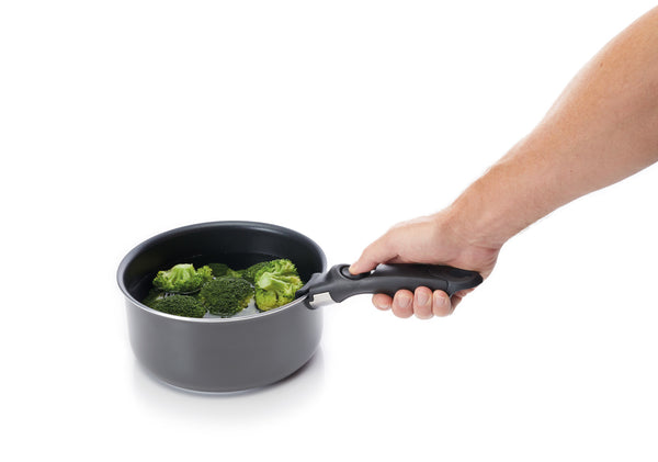 MasterClass Smart Space Set of Three Stacking Induction-Safe Non-Stick Pans image 2