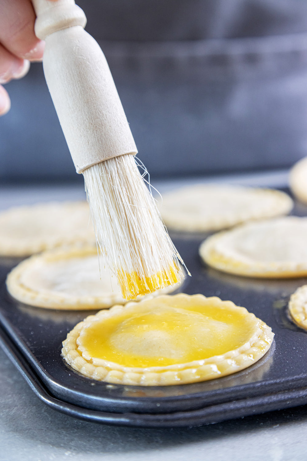 KitchenCraft Large 25cm Wooden Pastry / Basting Brush