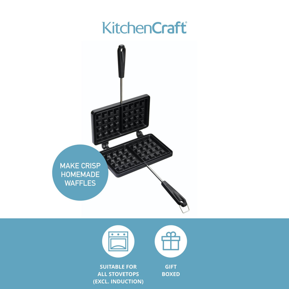 KitchenCraft Non Stick Waffle Maker