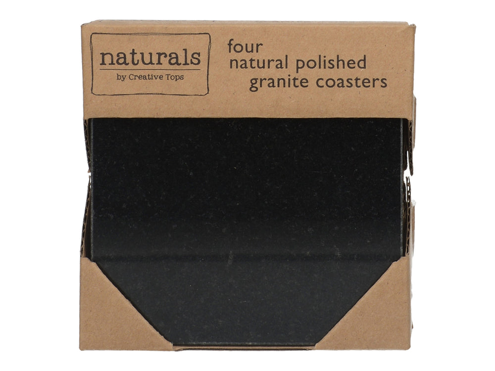 Creative Tops Naturals Pack Of 4 Granite Coasters