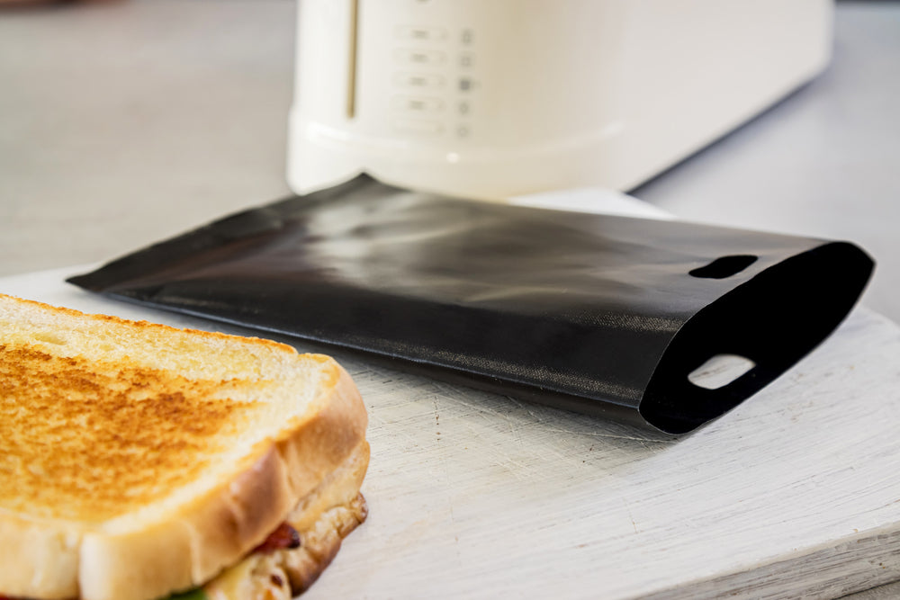 KitchenCraft Non-Stick Pack of 2 Reusable Toaster Bags