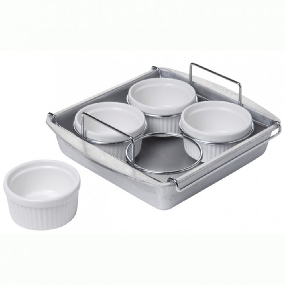 Chicago Metallic Six Piece Creme Brulee Set