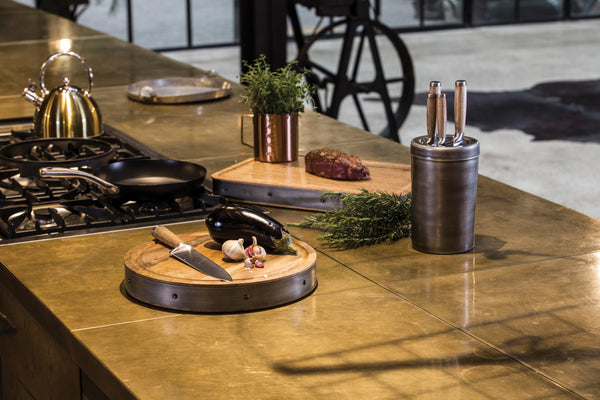 Industrial Kitchen Handmade Rectangular Wooden Butcher's Block Chopping Board image 6