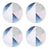 Creative Tops Geometric Palette Pack Of 4 Round Premium Coasters image 2