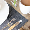 KitchenCraft Woven Grey Stripes Placemat image 6